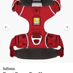 RuffWear Red Front Range Dog Harness XS Like New